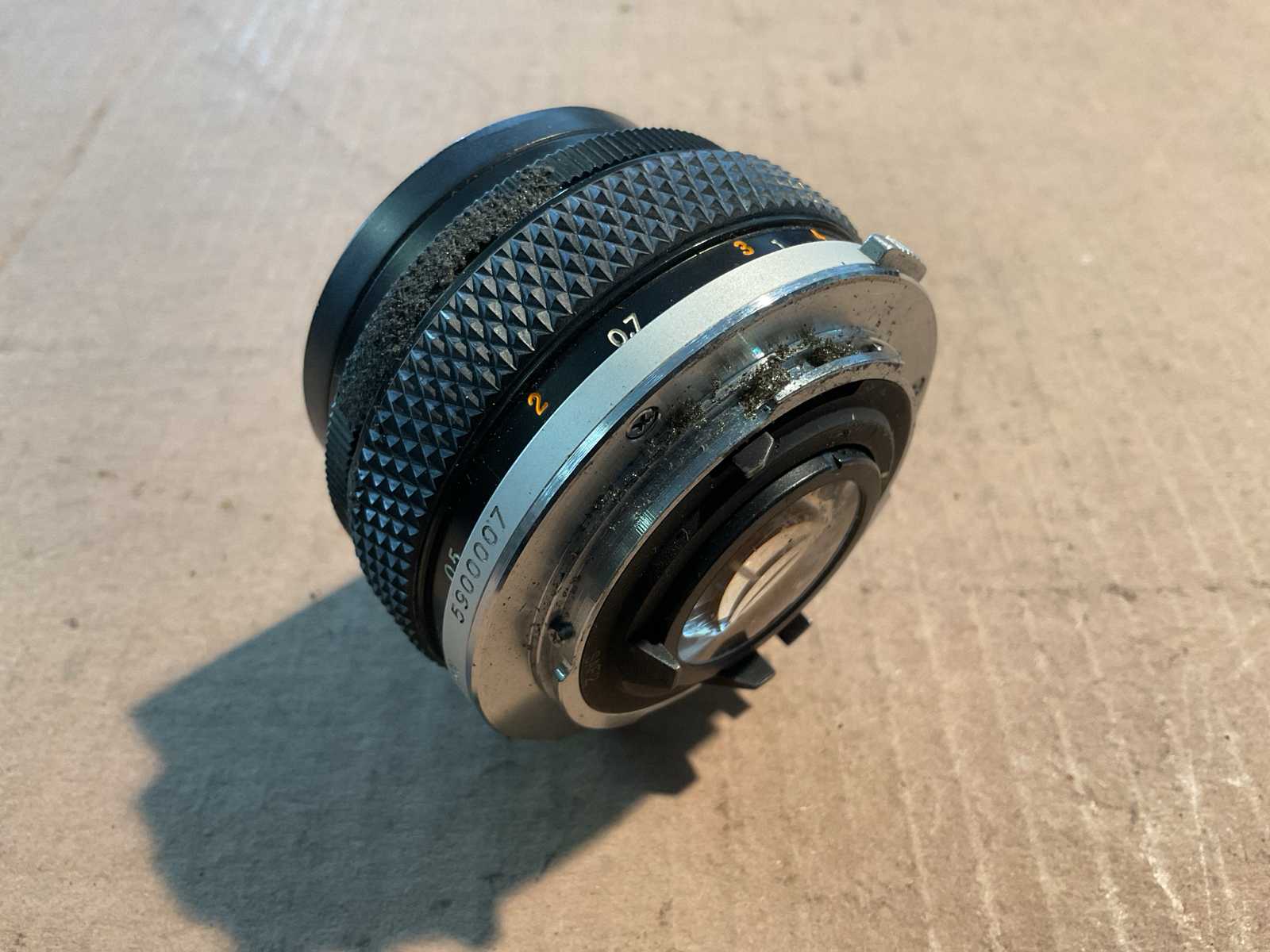 Olympus Auto-S Camera lens