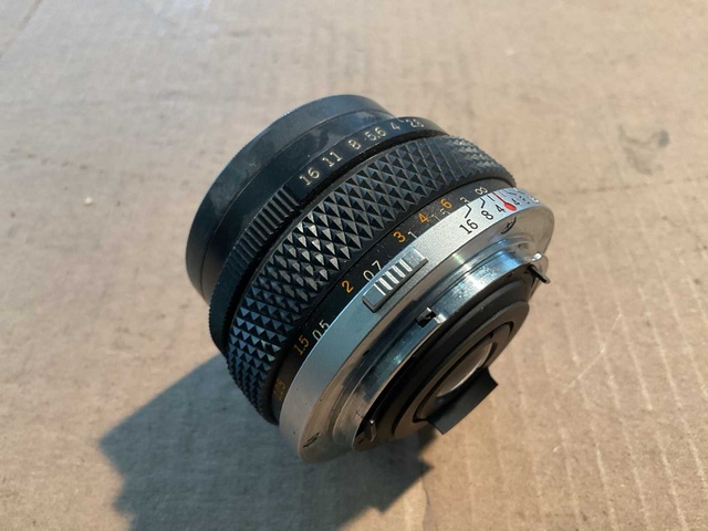 Olympus Auto-W Camera lens