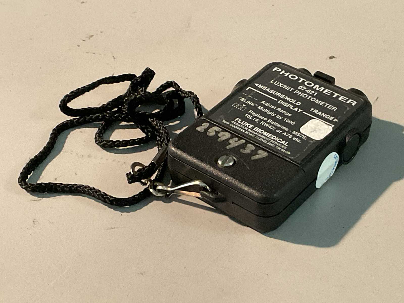 Fluke Biomedical 07-621 Photo Meter