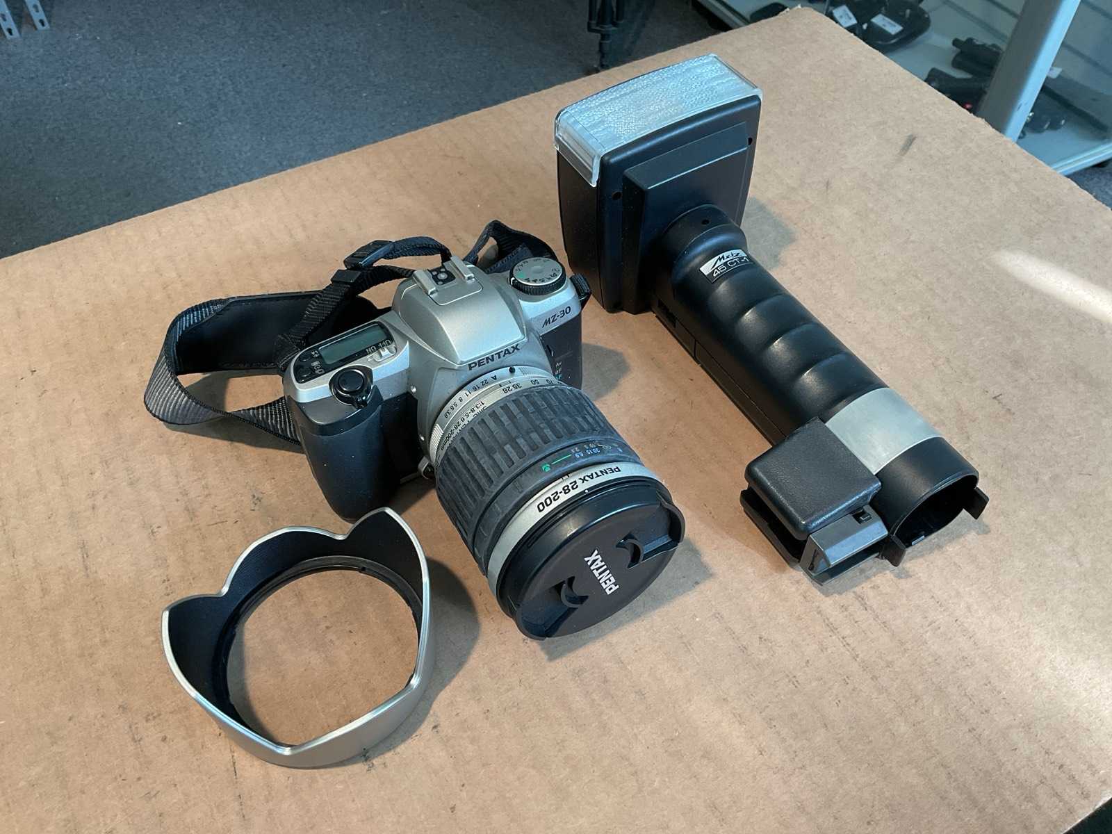Pentax MZ-30 Fotocamera set in tas