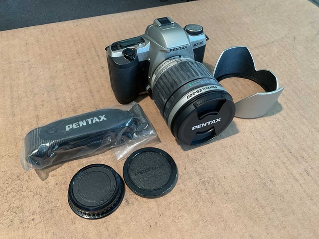 Pentax MZ-30 Fotocamera set in tas