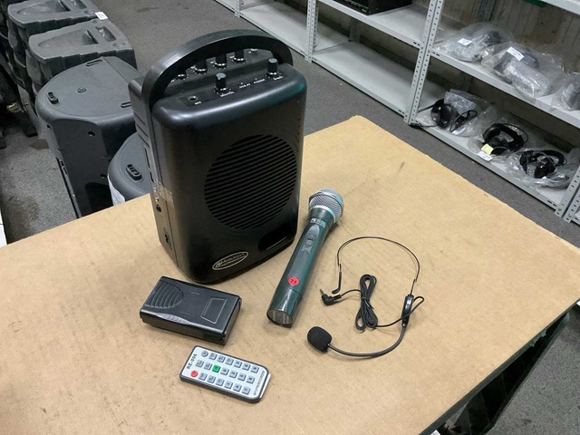 AmpliVox SW245B Portable Sound System