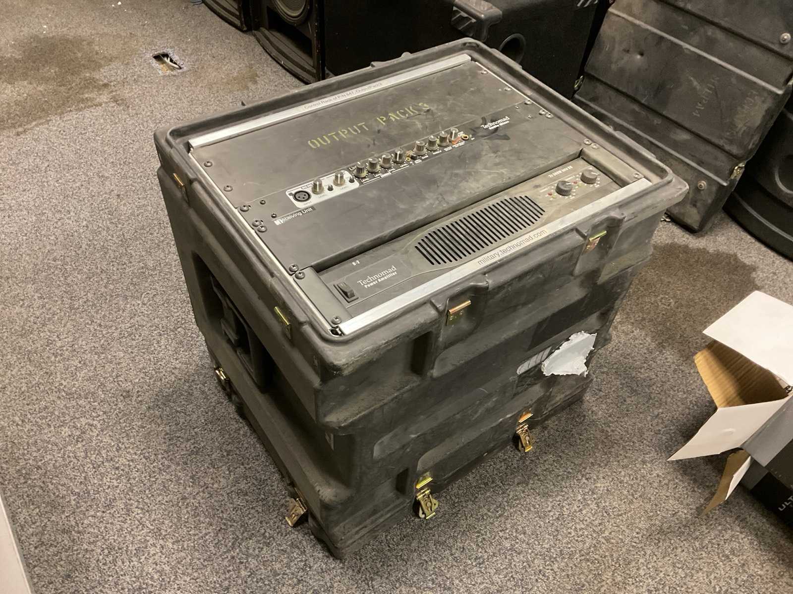 Technomad Audio Mixer and Power Amplifier