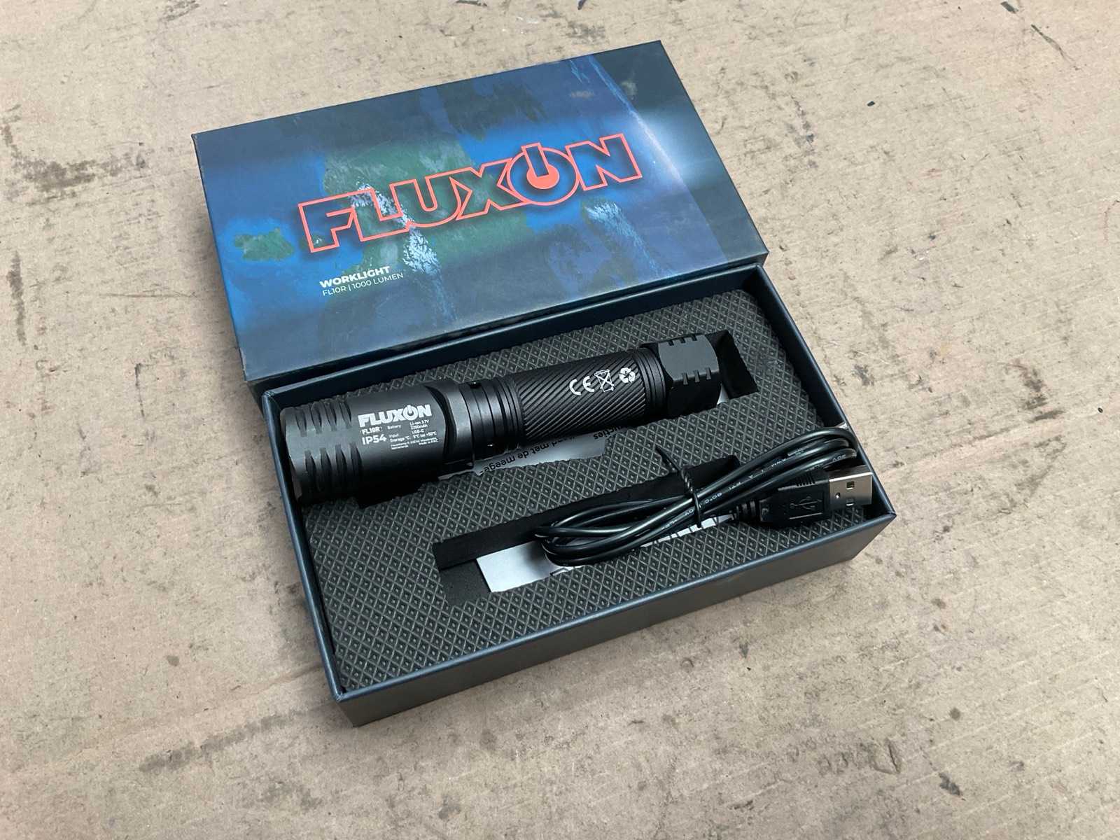 Fluxon FL10R Werklamp