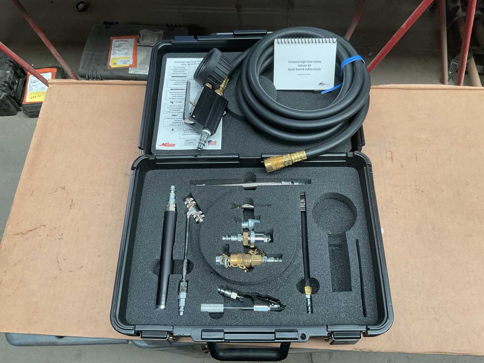 Milton Tire inflator kit
