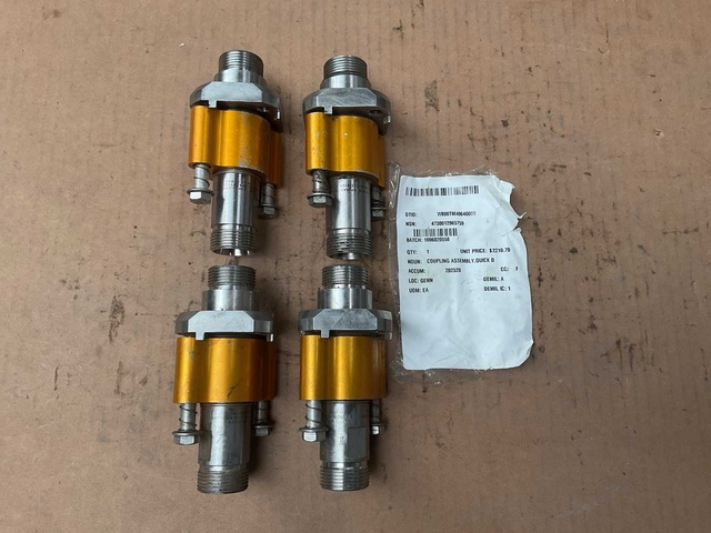 Coupling assembly (4x)