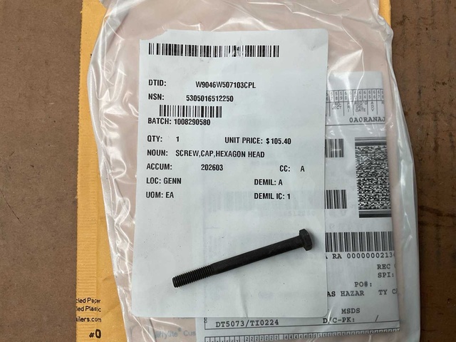 Hexagon head screw cap