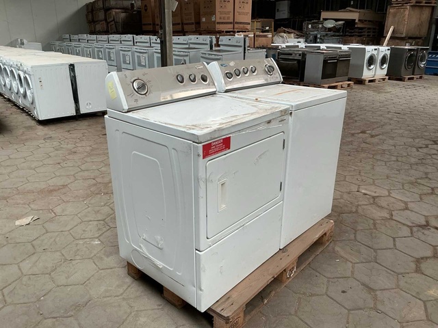 Whirlpool Wasdroger en wasmachine