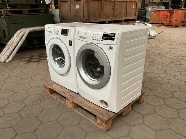 Wasmachine 1xsamsung 1xelectrolux (2x)