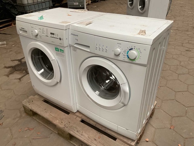 Wasmachines 1x Siemens en 1x Frigidaire (2x)
