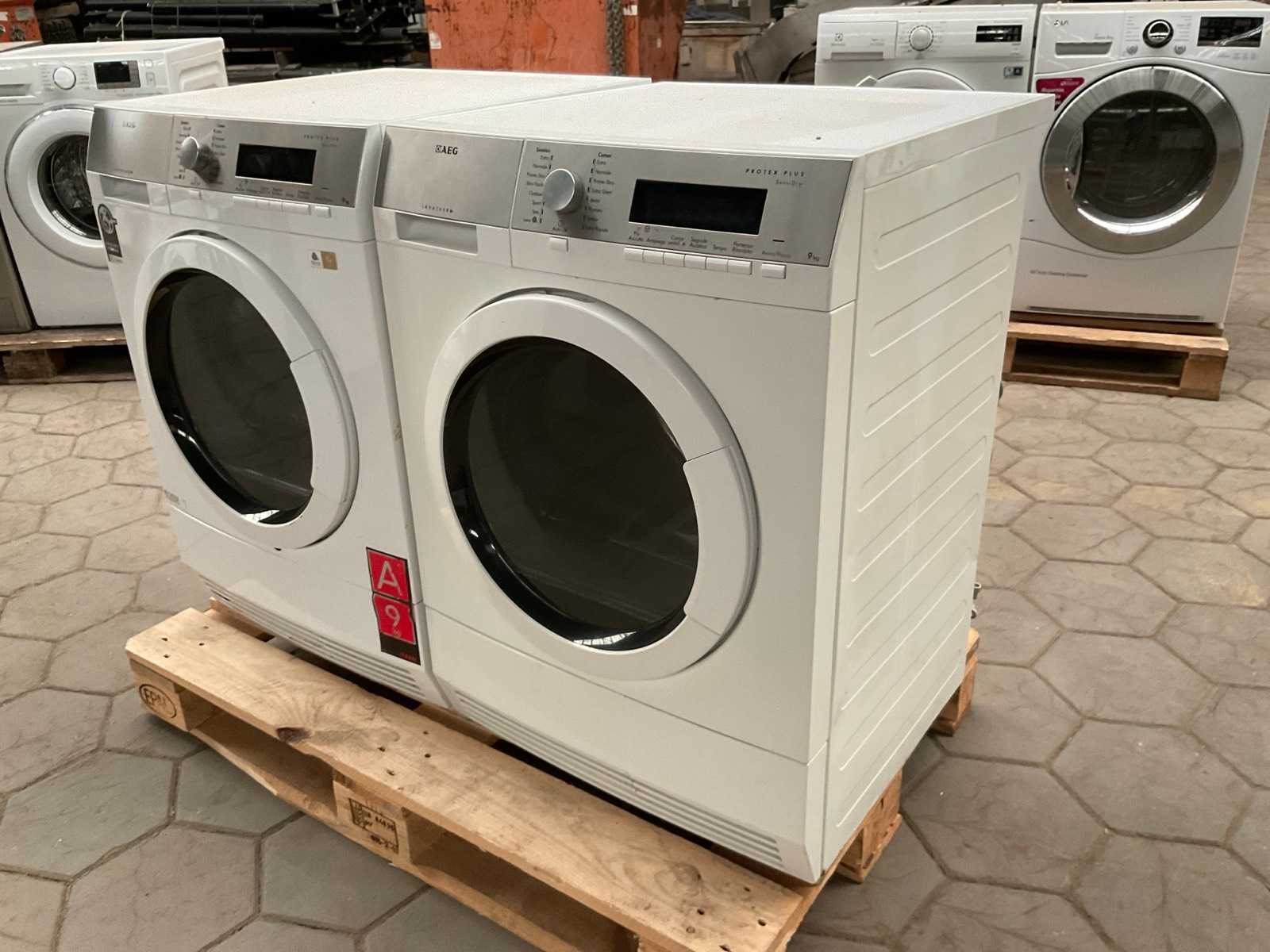 AEG wasdrogers (2x)