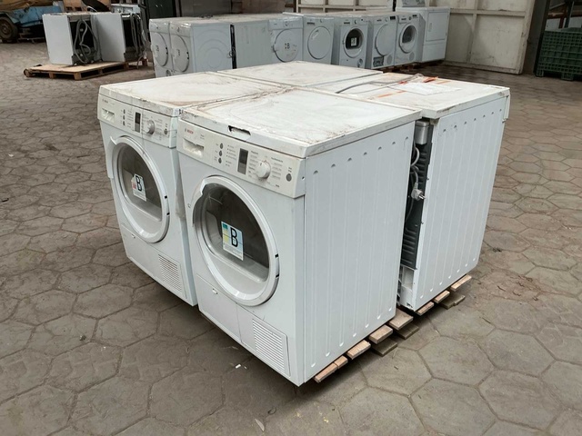 Wasdroger 2X Bosch en 2x Siemens (4x)