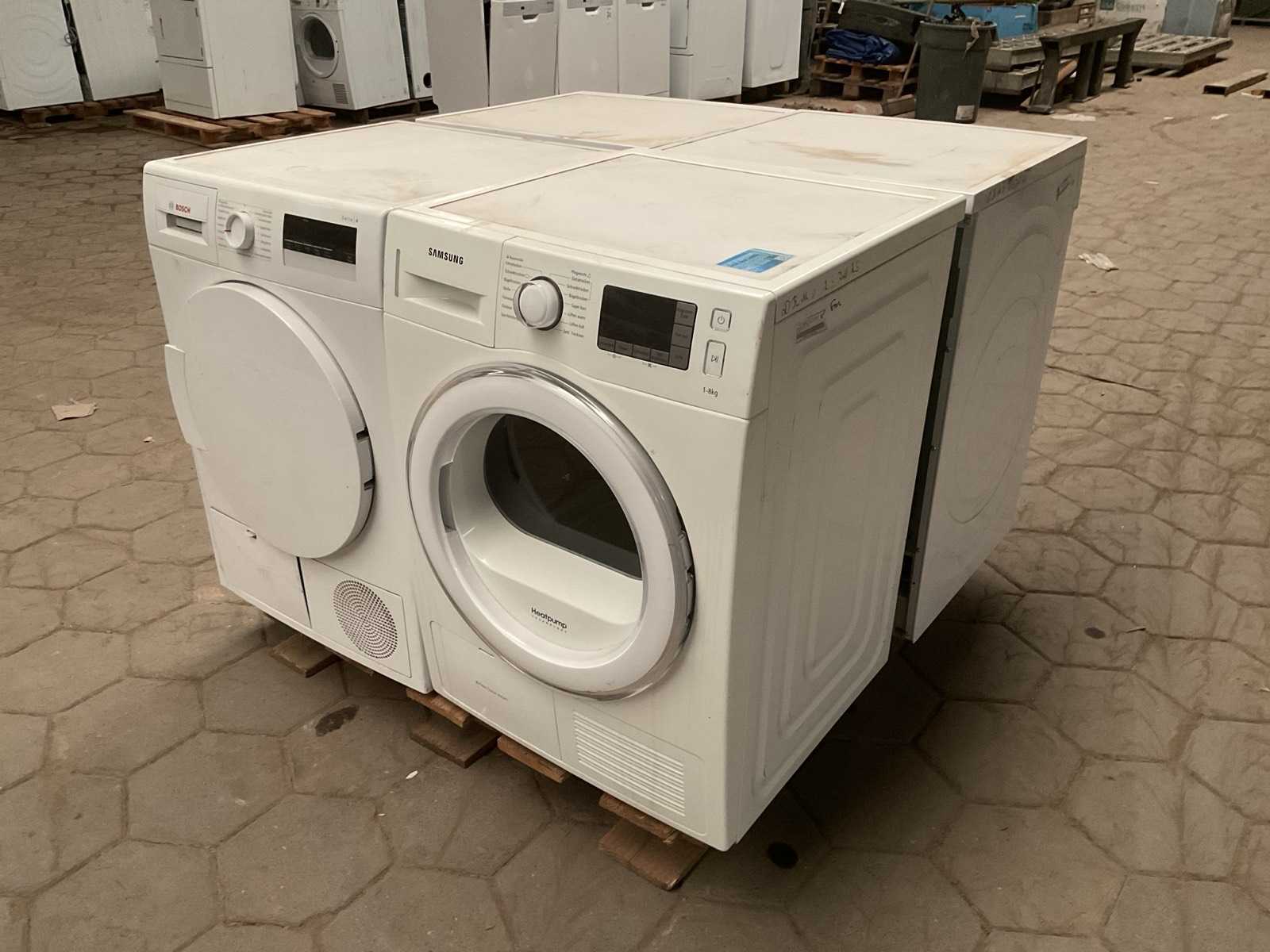 Wasdrogers 1x Samsung 2xBosch 1xSiemens (4x)