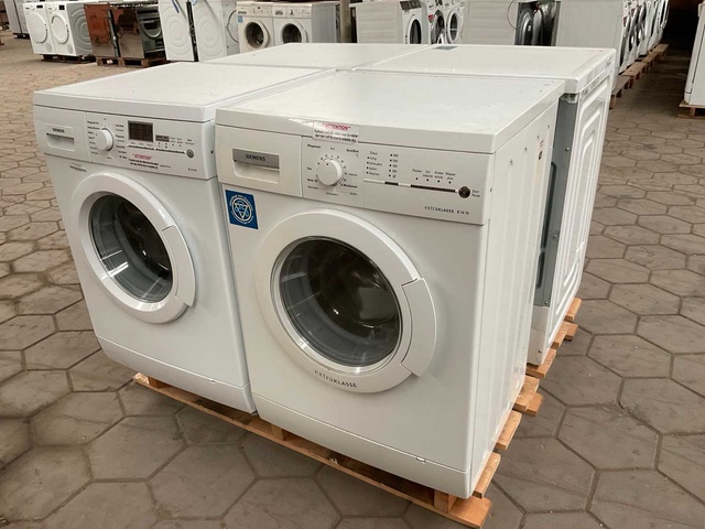 Wasmachines 2x Siemens, Wasdrogers, 1x Samsung,  1x Siemens (4x)