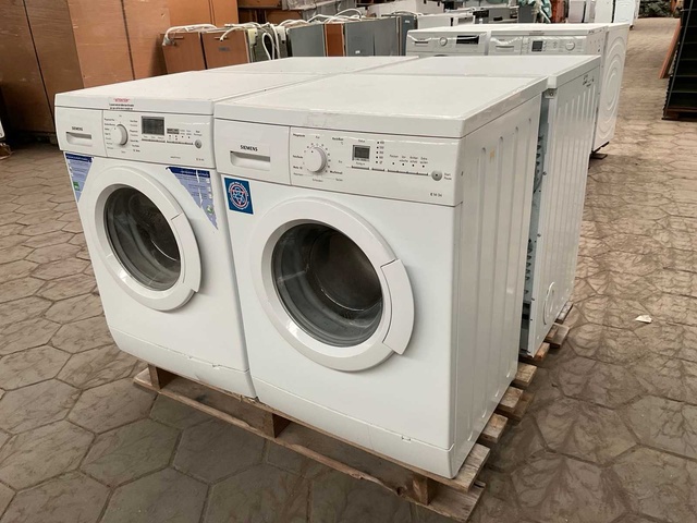 Wasmachines 2x Siemens, Wasdrogers, 2x Siemens (4x)