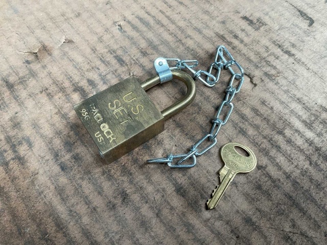 Pacific Lock Padlock Hangslot (8x)