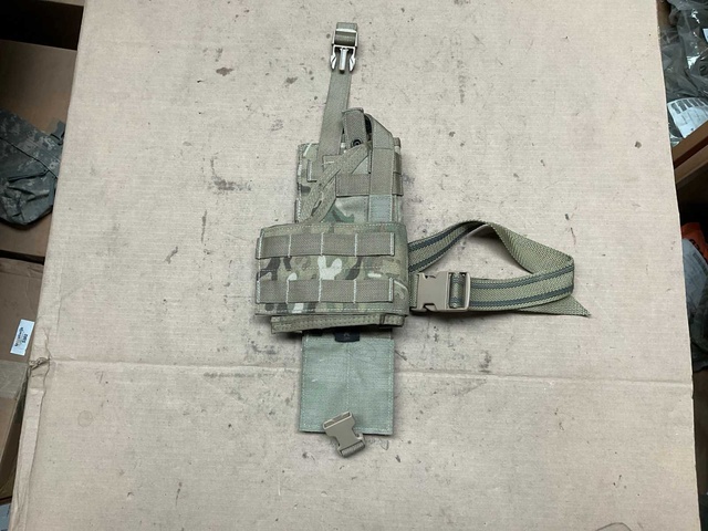 Tactical leg holster OCP