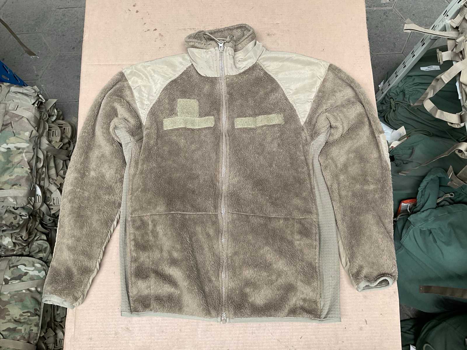 Cold weather fleece jacket (5x)