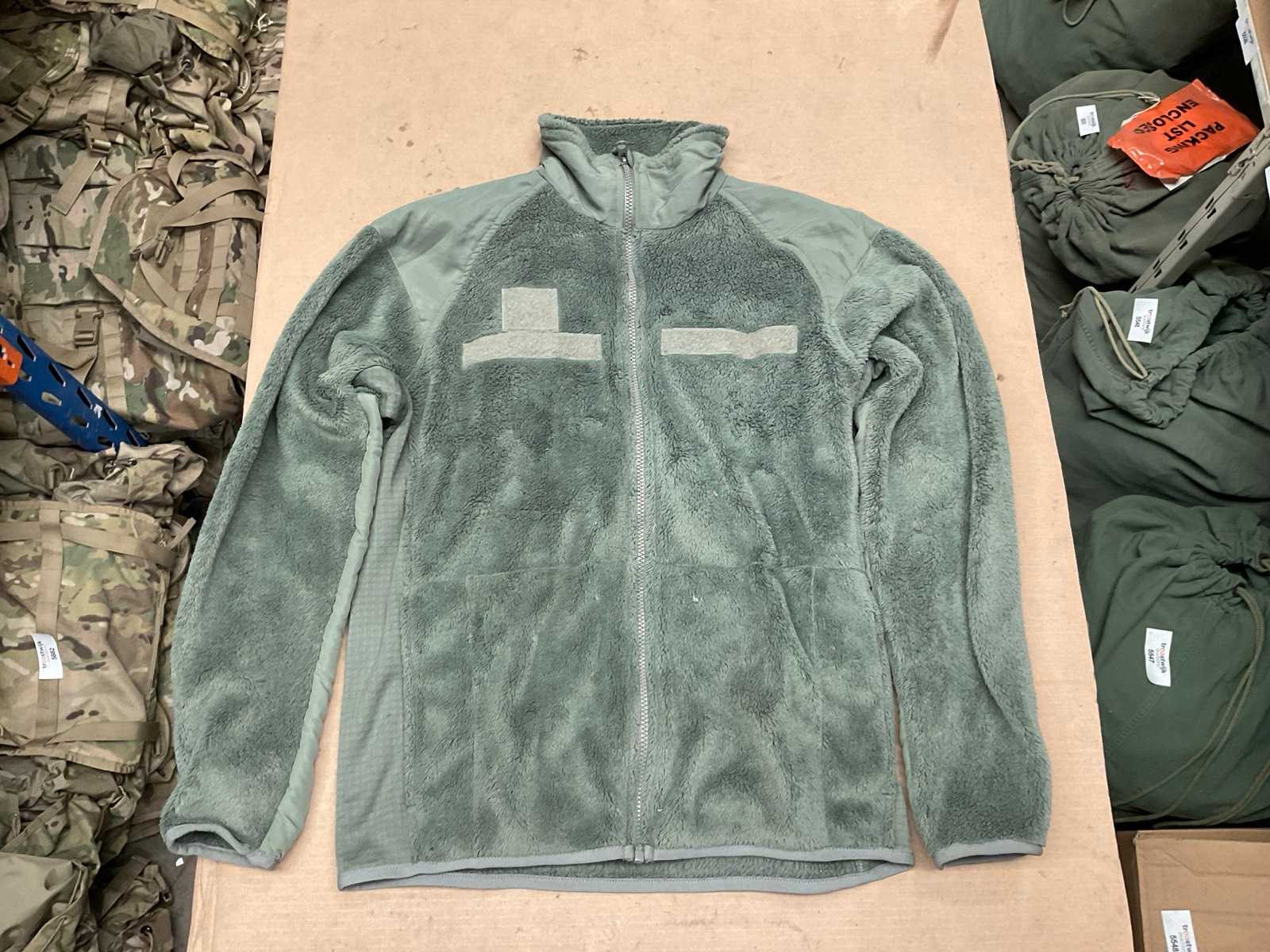 Cold weather fleece jacket