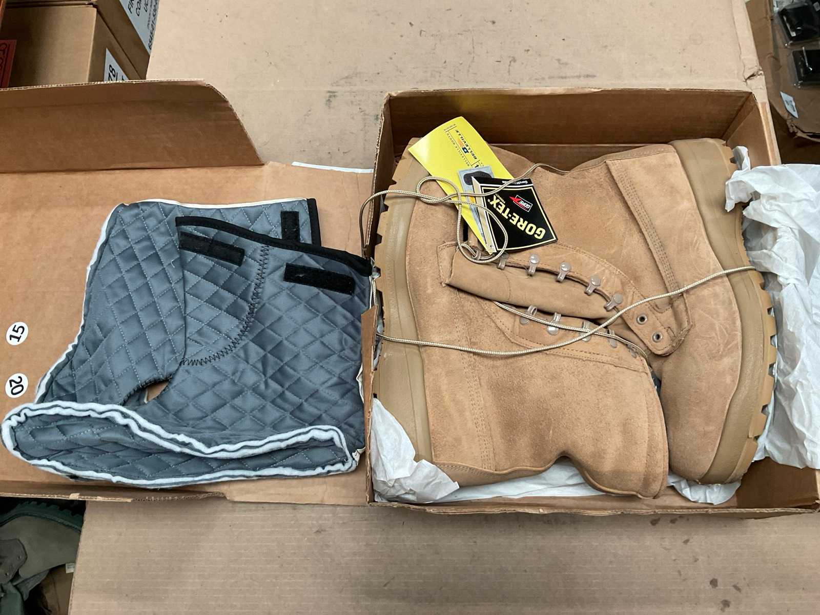 BelleVille Size; 13.0R Safety army boot