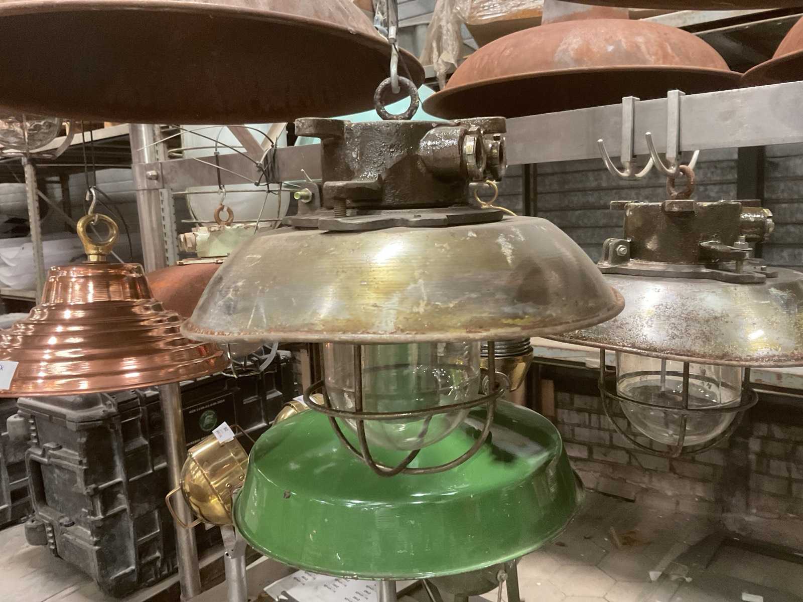 Vintage Marine Lamp