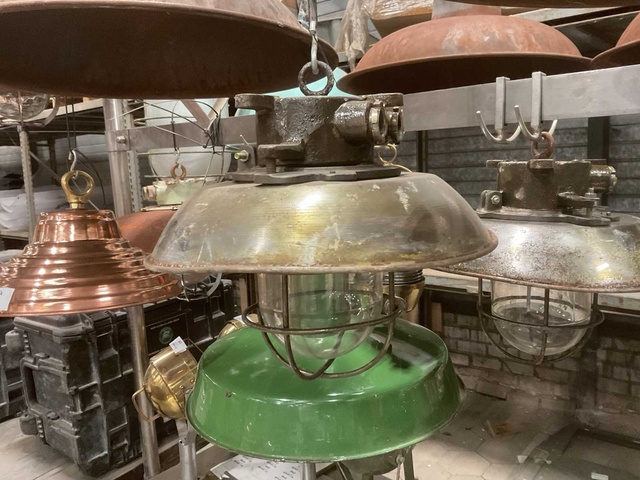 Vintage Marine Lamp