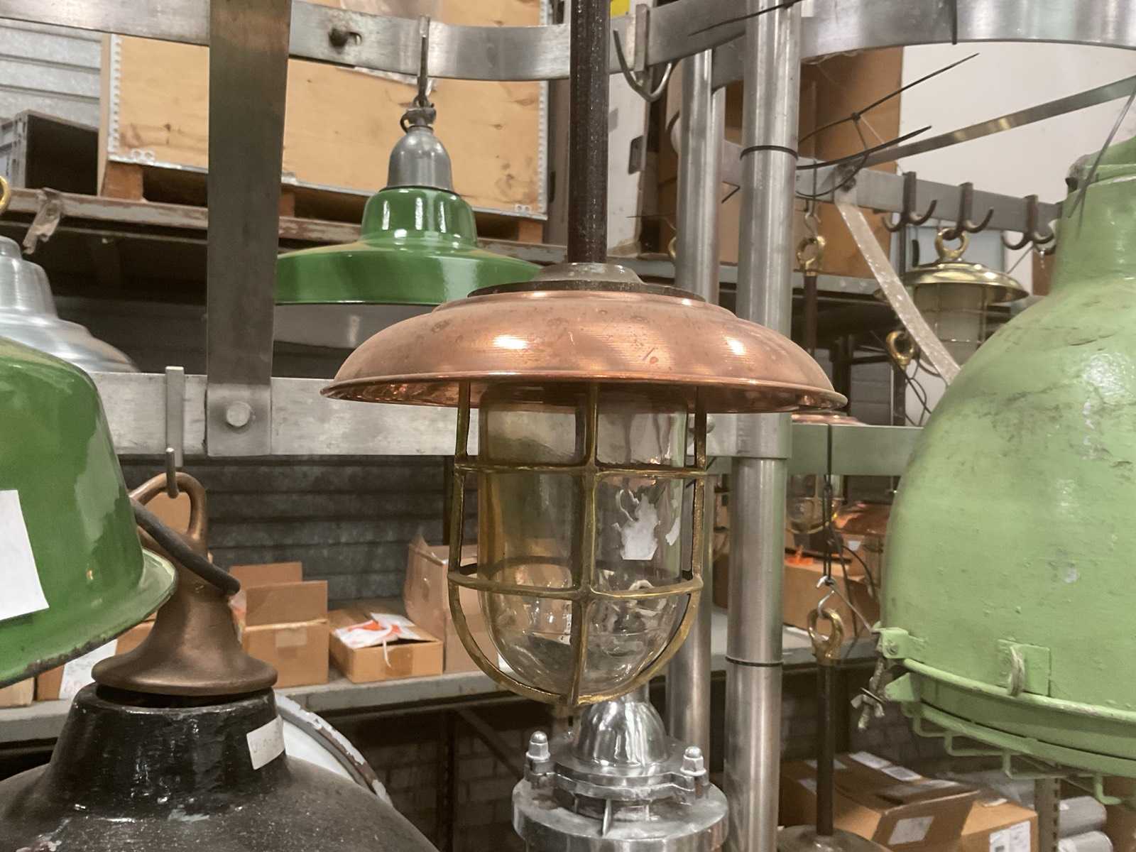 Vintage Marine Lamp