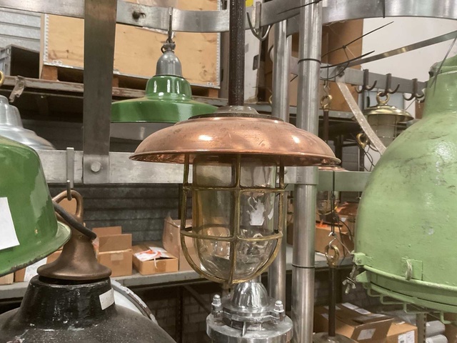 Vintage Marine Lamp