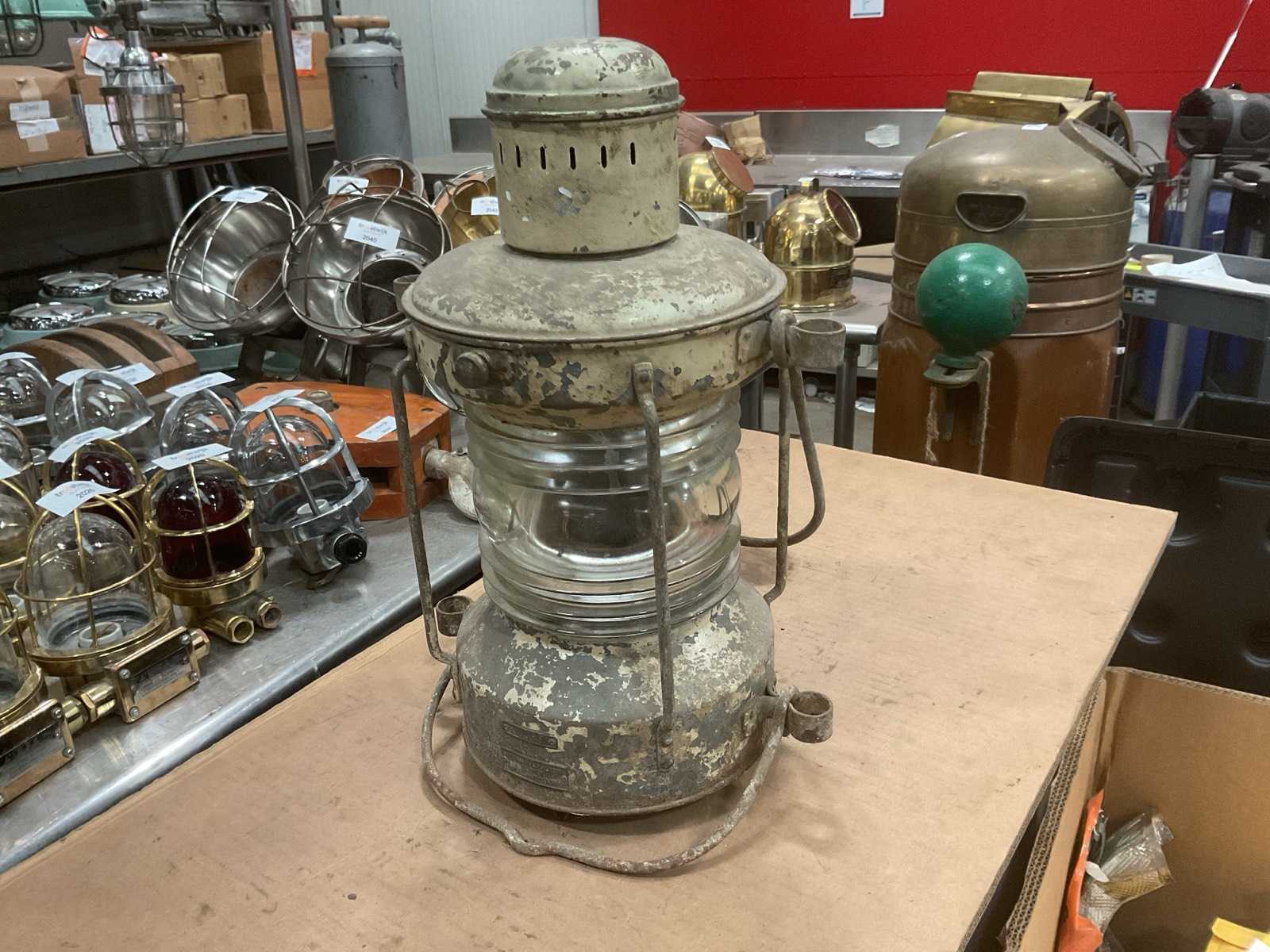 Vintage Marine Lamp