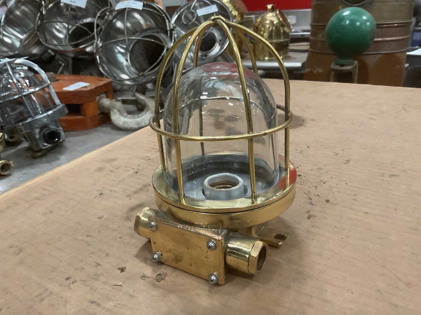 Vintage Marine Lamp