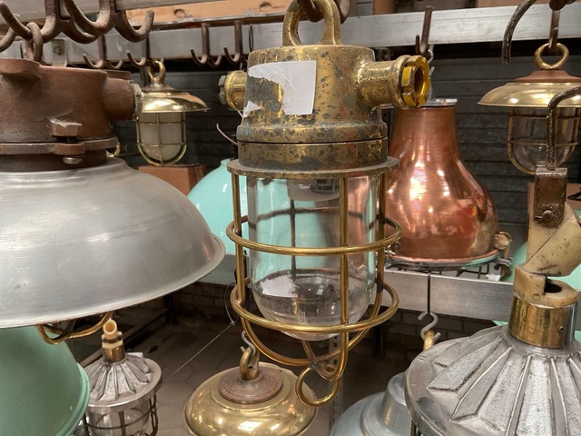 Vintage Marine Lamp
