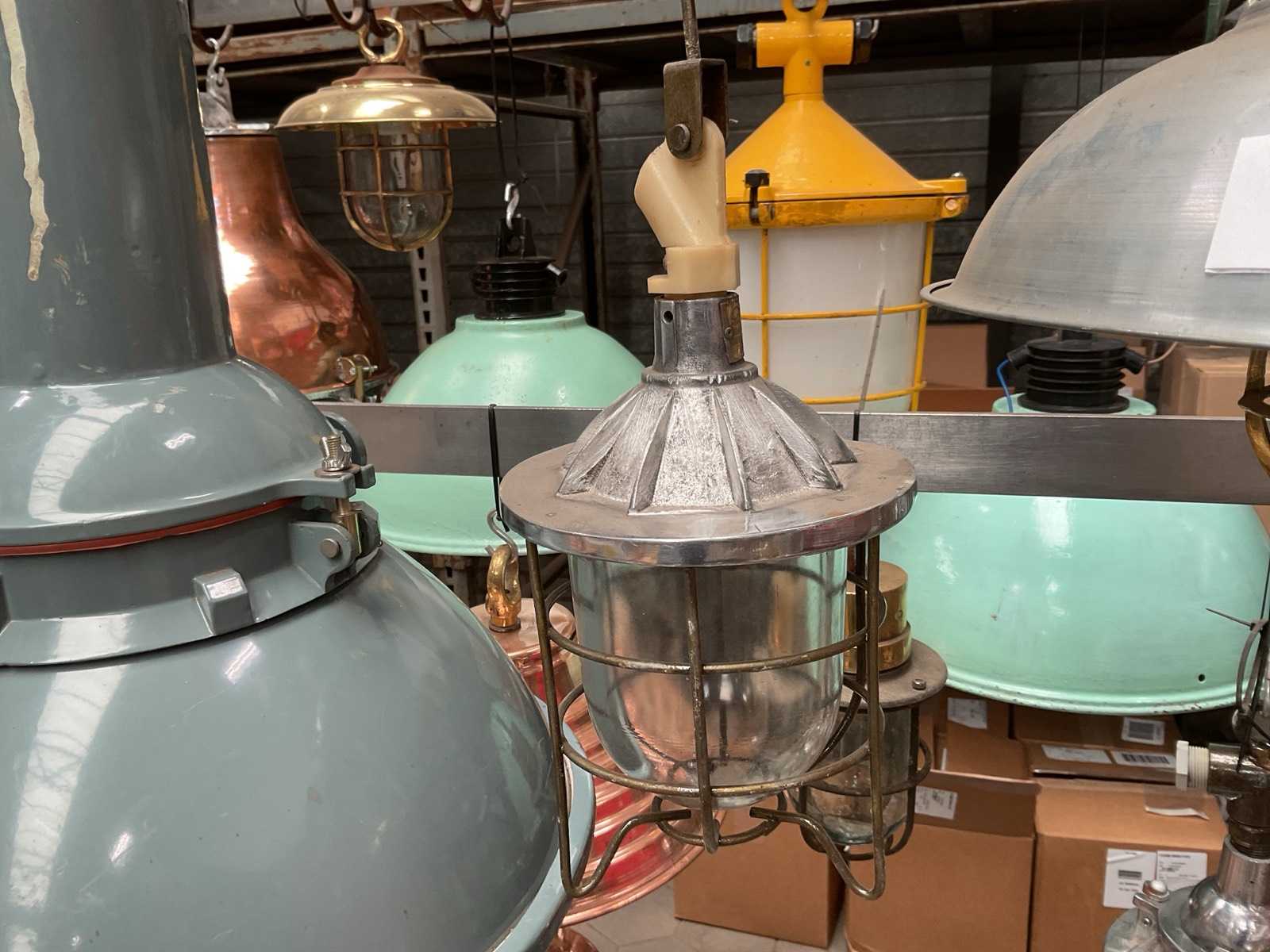 Vintage Marine Lamp