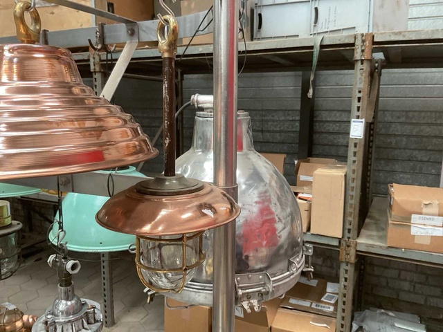 Vintage Marine Lamp