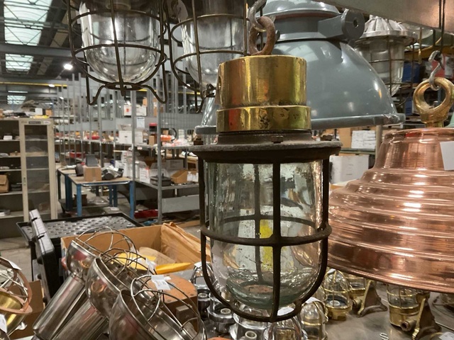 Vintage Marine Lamp