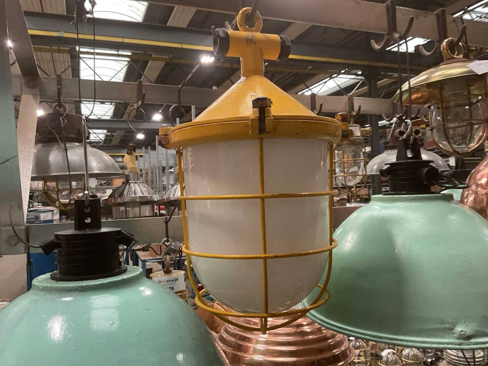 Vintage Marine Lamp