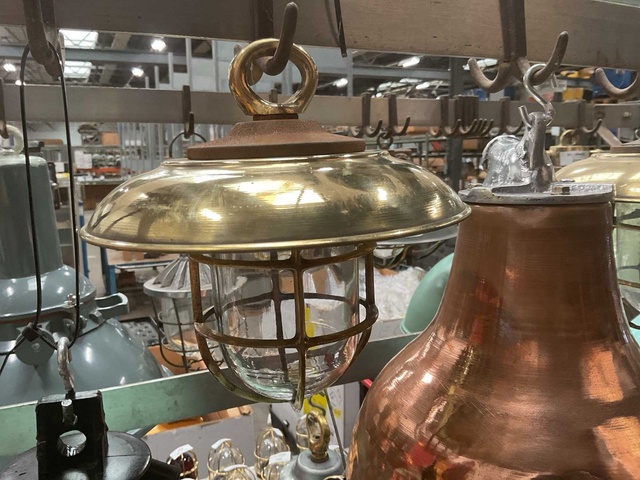 Vintage Marine Lamp