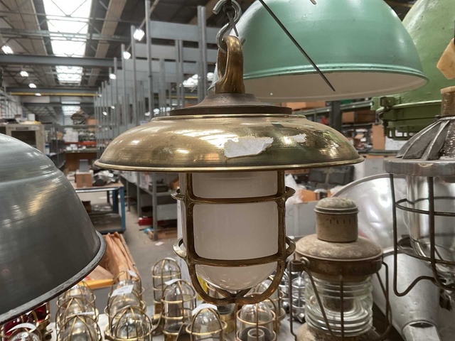 Vintage Marine Lamp