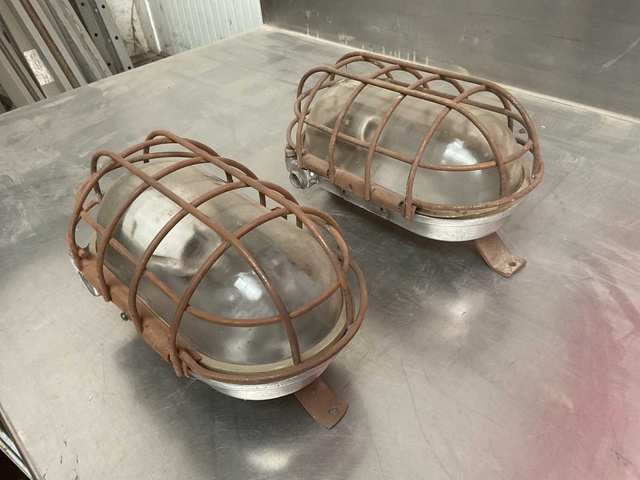 Vintage Marine Lamp (2x)