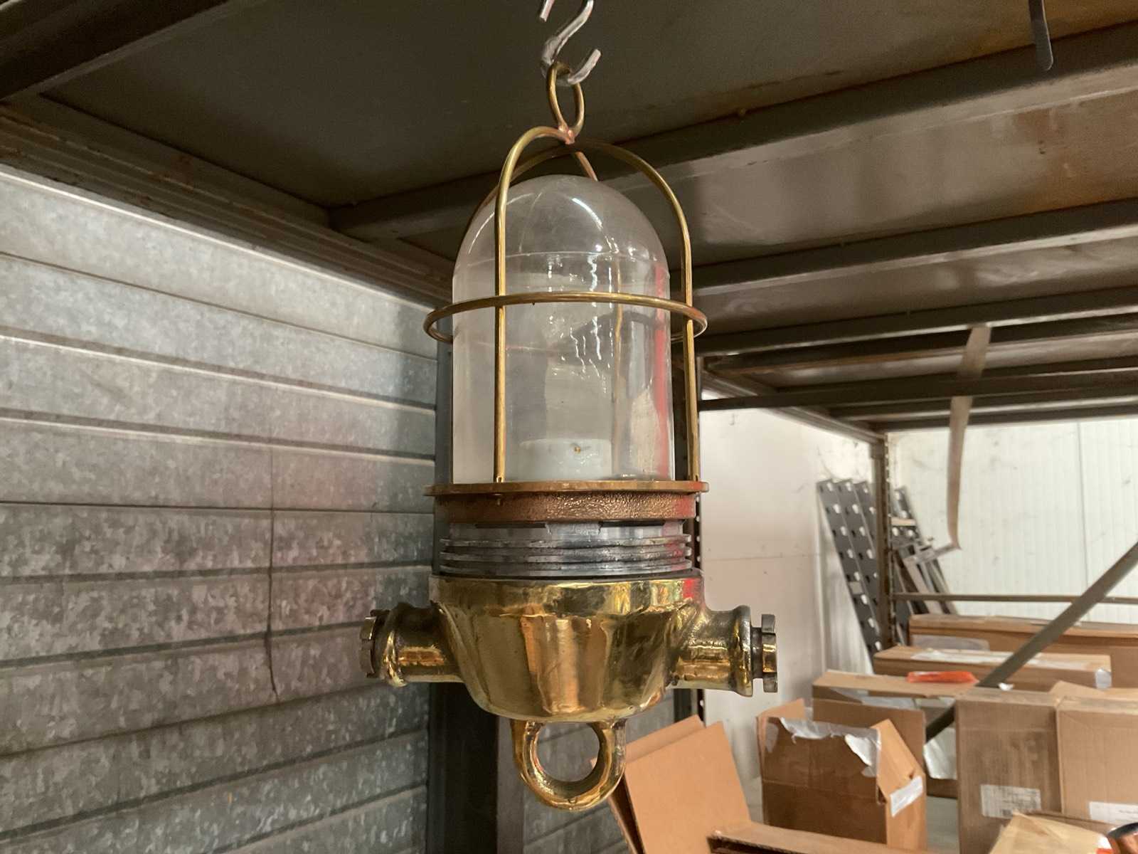 Vintage Marine Lamp