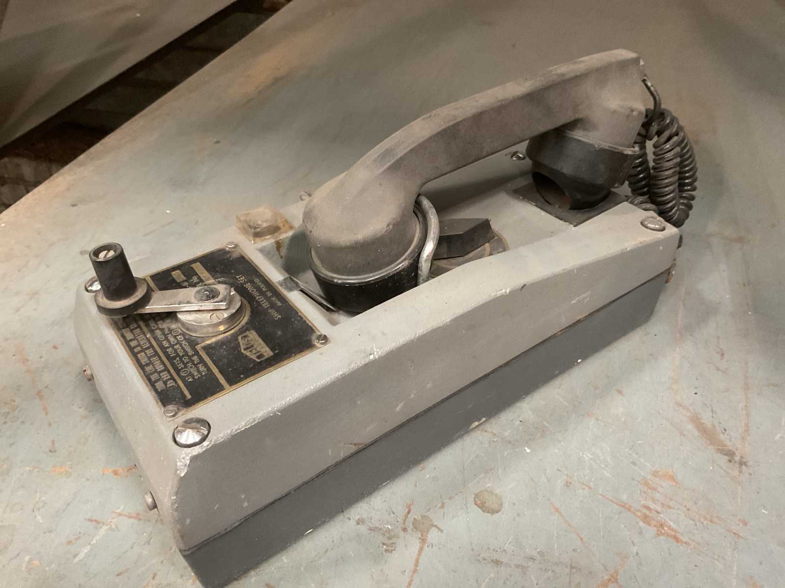 Telos Krakow Vintage maritieme telefoon