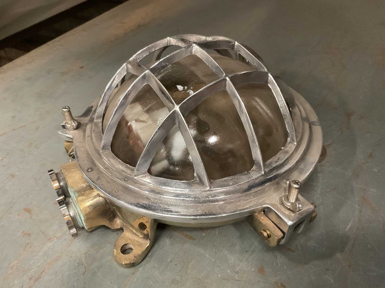 Vintage Marine Lamp