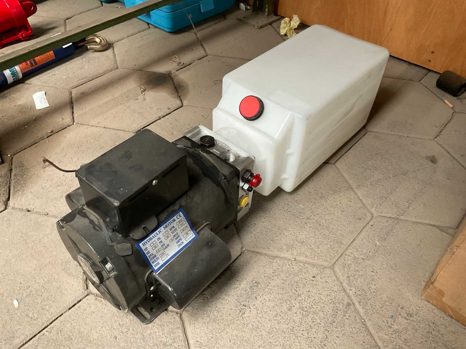 Hydraulische pomp unit