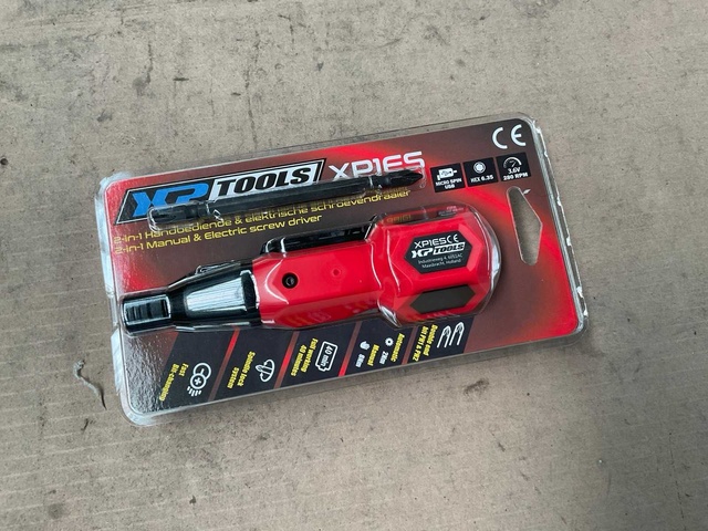 Xptools XP1ES Electrische schroevendraaier
