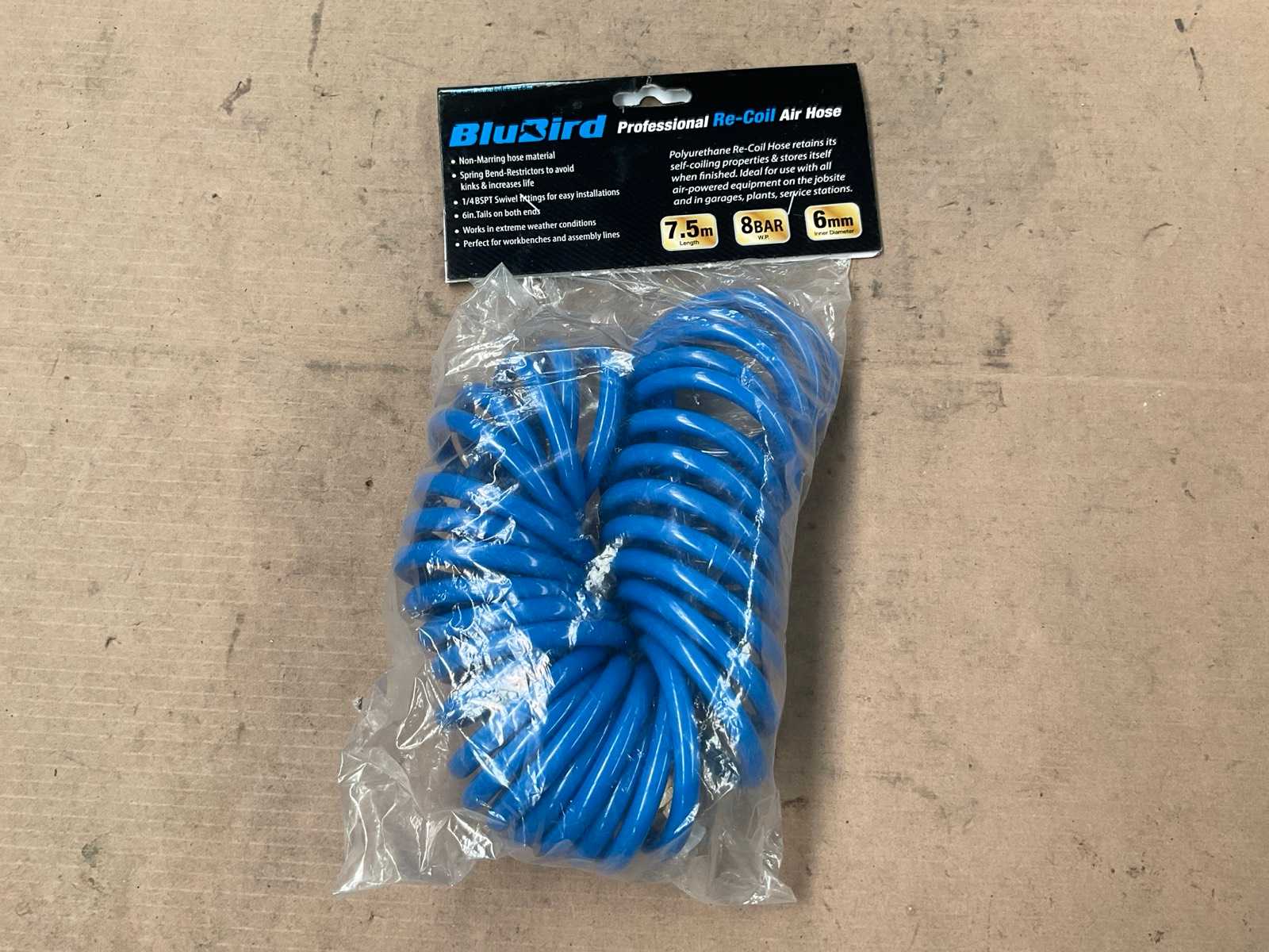 BluBird Spiraal luchtslang (10x)