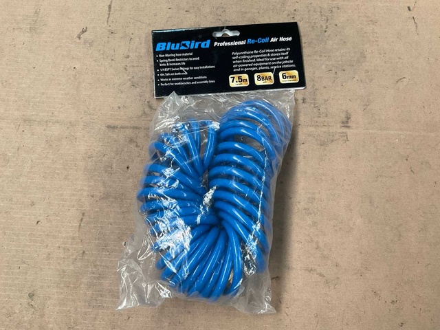 BluBird Spiraal luchtslang (10x)