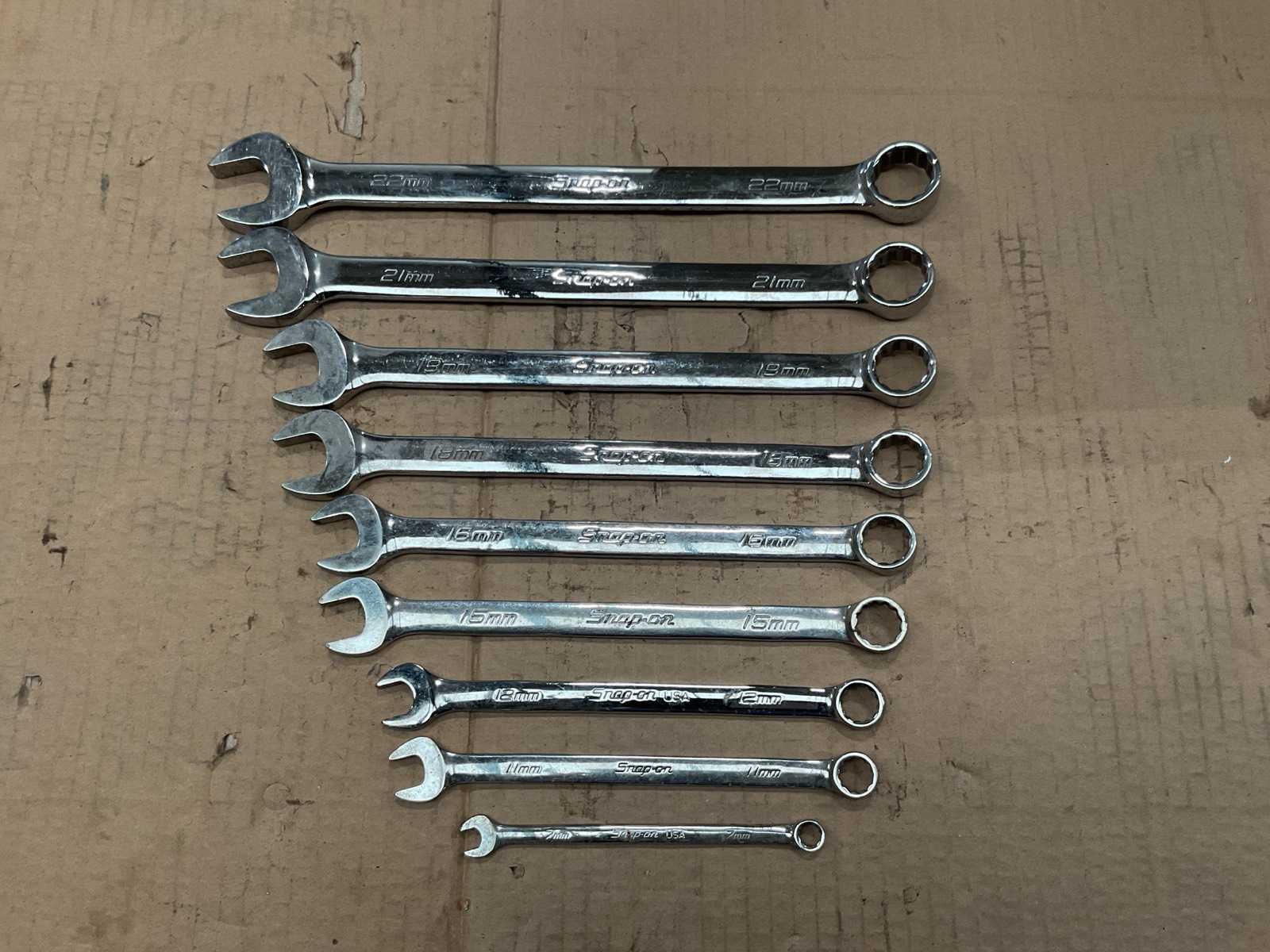 Snap-On Steek- en ringsleutel set