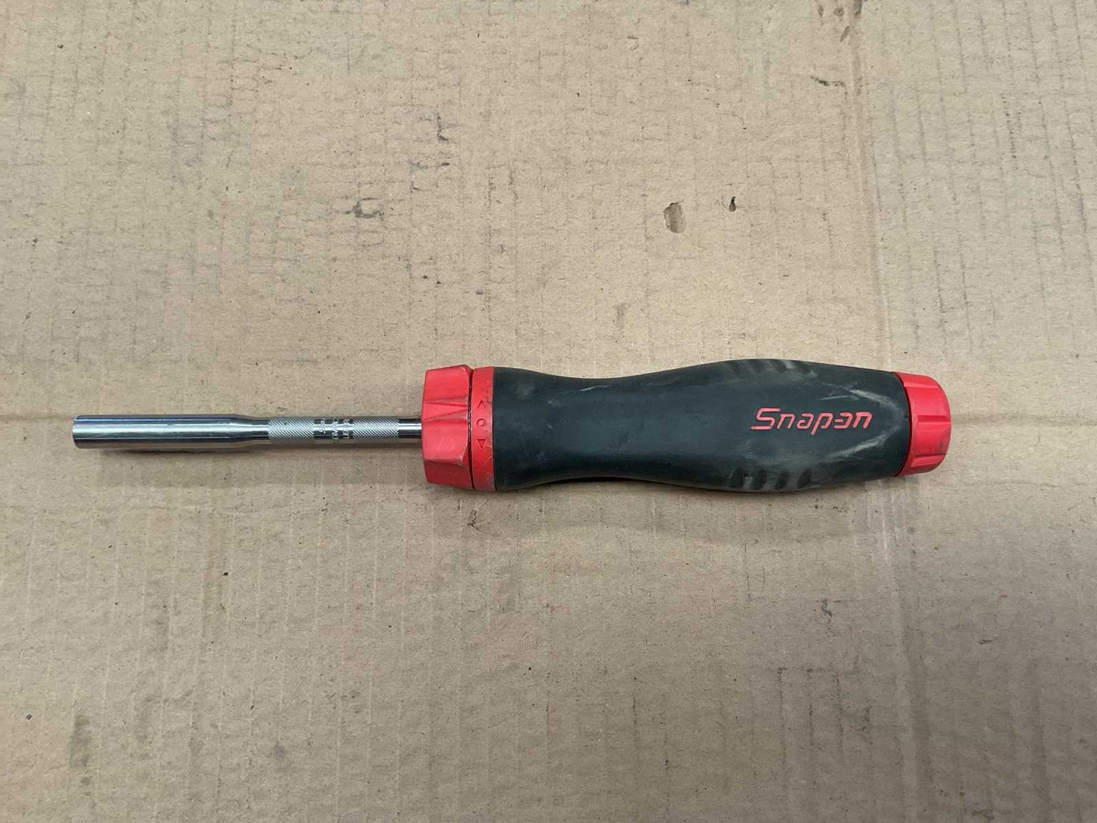 Snap-On Ratel schroevendraaier (2x)