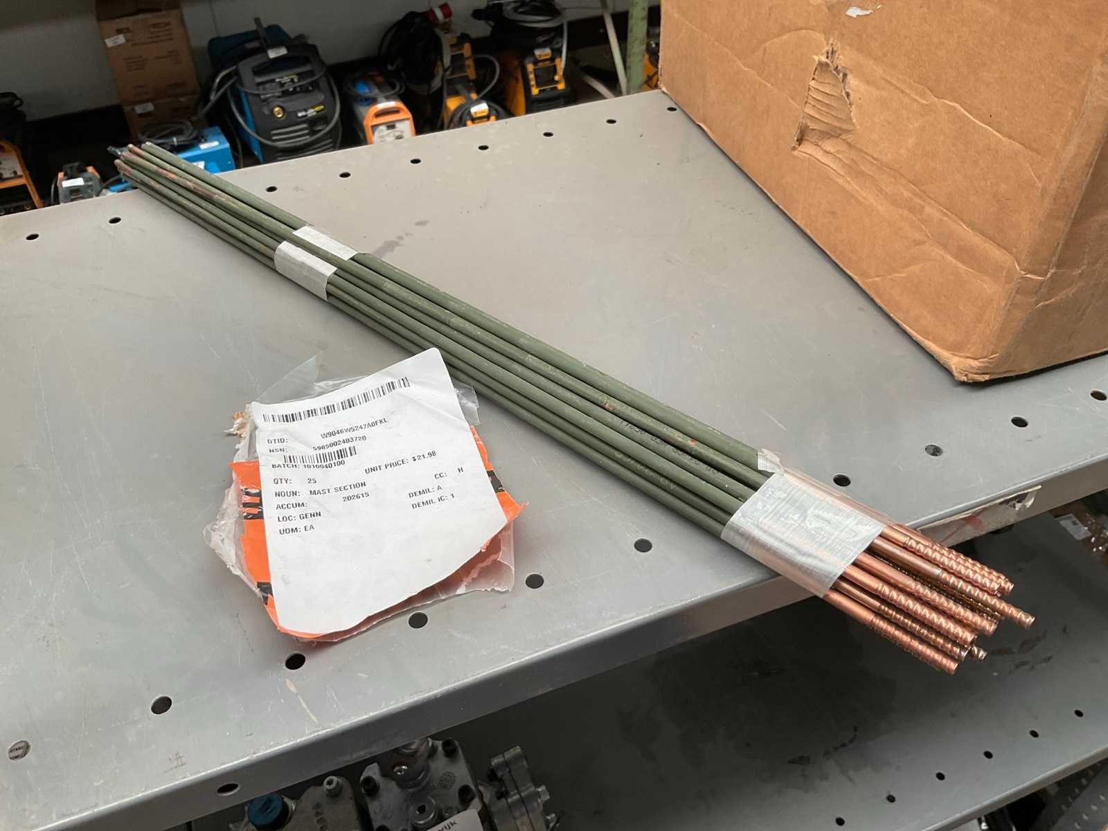Mast section (25x)