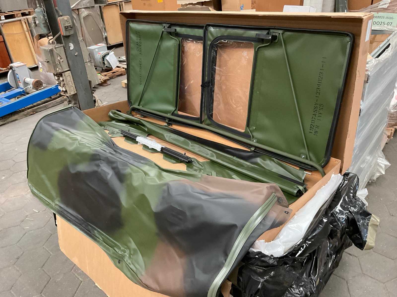 Kit-5 top 2-man crew camo green