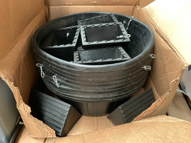 Olie opvangbak met wheel shock (10x)